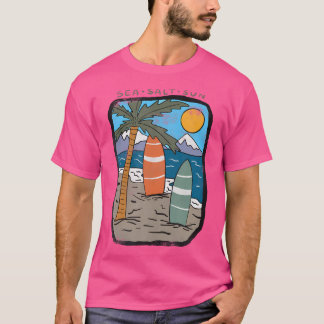 Camiseta Estética do Menino Granola Menina Granola Verão ao