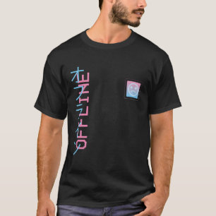 Camiseta Estética do triste rapaz offline japonês