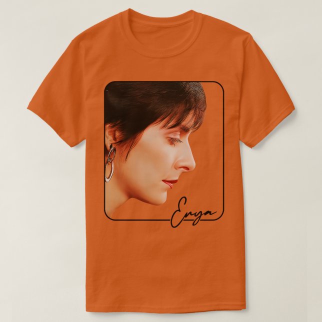 Camiseta Estética Enya 80s (Frente do Design)