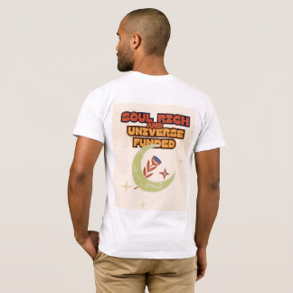 Camiseta Estética Espiritual Rica em Alma