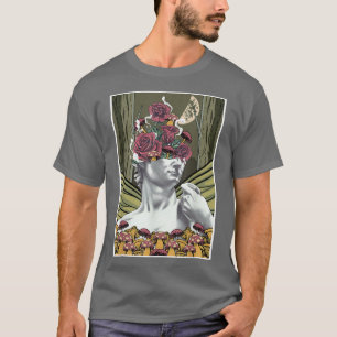 Camiseta Estética Fairycore David Por Michelangelo Rosa Mu