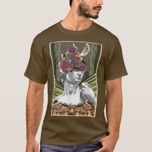 Camiseta Estética Fairycore David Por Michelangelo Rosa Mu