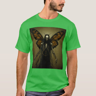 Camiseta Estética Gótica Sombria de Arte de Fada Etérea Gru