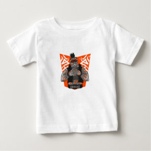 Camiseta estética gótica sombria streetwear estilo de tatua