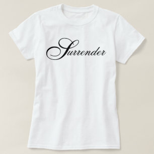 Camiseta Estética icônica Oração de entrega meditação