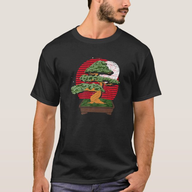 Camiseta Estética japonesa - Cultura japonesa - Retro Bonsa (Frente)