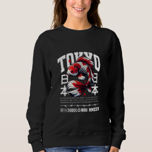 Camiseta Estética Japonesa Vaporwave Triste Eboy Tóquio Koi