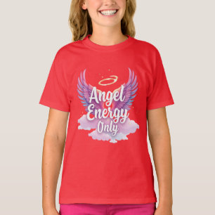 Camiseta Estética Kawaii - Apenas Energia de Anjo