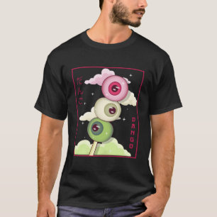 Camiseta Estética Kawaii Japonês Dango Mochi Ey
