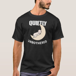 Camiseta Estética Minimalista Noturna Tranquilamente Impass