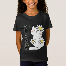 Estética Minimalista Olá Primavera Gato & Margarid