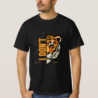 Camiseta Estética Não Me Importo Sem Preocupações