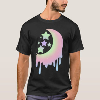 Camiseta Estética para Pastel Moon Goth