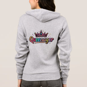 Camiseta Estética Retro Queenager – Presente Divertido e Em