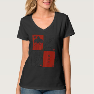 Camiseta Estética Vaporwave dos Anos 80 e 90 Cerejeira Retr
