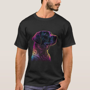 Camiseta Estética Vintage Synthwave dos Anos 80 do Labrador