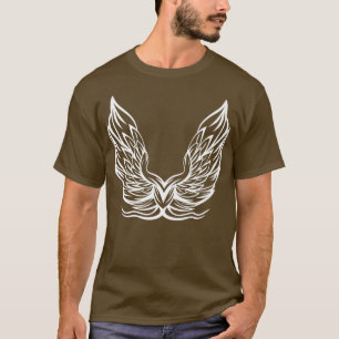 Camiseta Estética Y2k Fairy Wings Alternativo de vestuário