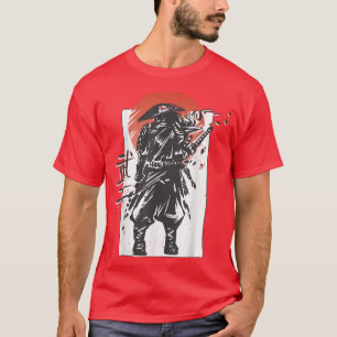 Camiseta Estético Guerreiro Japonês Samurai (2)
