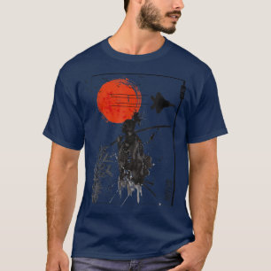 Camiseta Estético Japão Samurai Coreano Vaporwave Clothes S