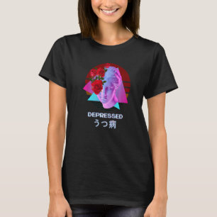 Camiseta Estético Vaporwave deprimido