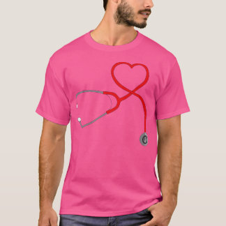Camiseta Estetoscópio Coração 7