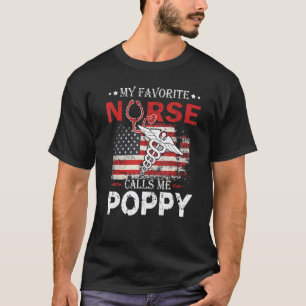 Camiseta Estetoscópio Divertido Minha Enfermeira Favorita M