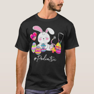 Camiseta Estetoscópio Enfermeira Páscoa Dia da Vida Enfer