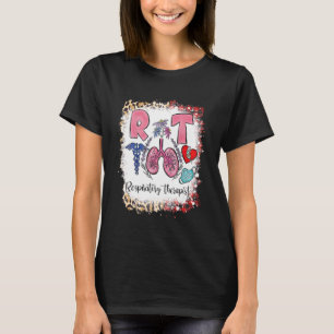 Camiseta Estetoscópio Pulmões Coração Enfermeira RT Terapeu
