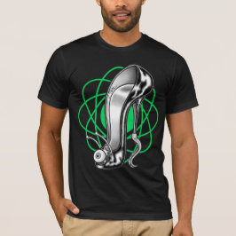 Camiseta Estilettoide™/Camisa-T Atom Verde