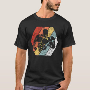 Camiseta Estilo 80s Bodybuilding do vintage retro engraçad