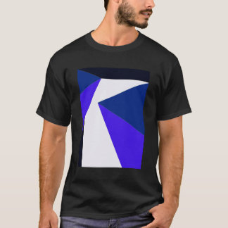 Camiseta estilo abstracto geométrico original