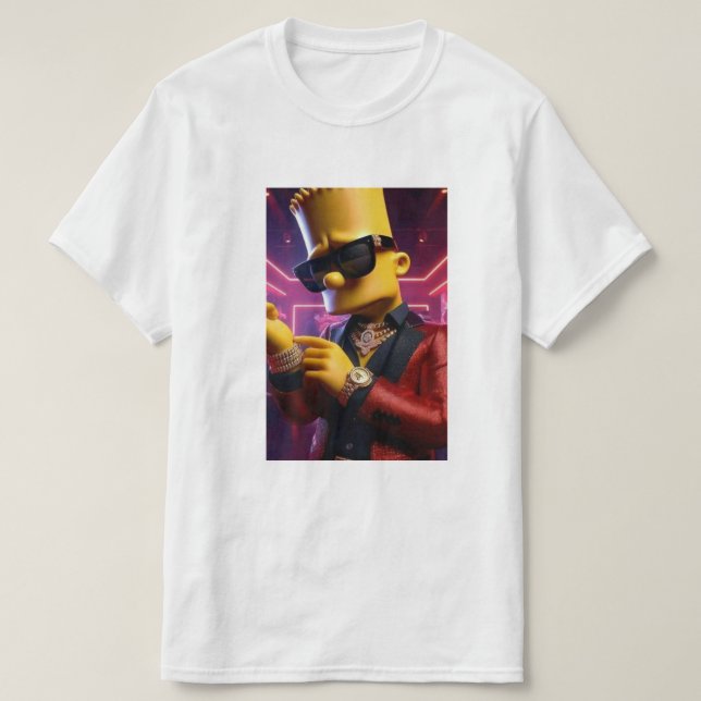 CAMISETA ESTILO ACIMA (Frente do Design)