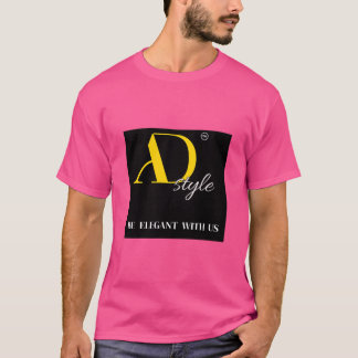 Camiseta Estilo AD – Seja Elegante Conosco | Declaração de 