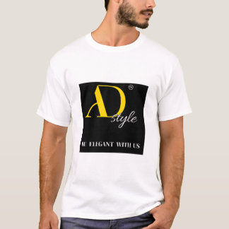 Camiseta Estilo AD – Seja Elegante Conosco | Declaração de 