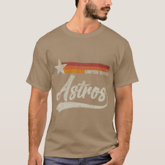 Camiseta Estilo Astros Vintage Anos 70 80 Nome do Amigo