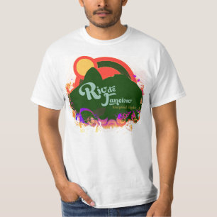 Camiseta Estilo brasileiro do Rio