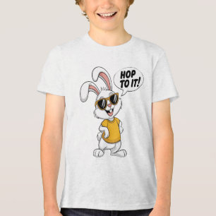 Camiseta Estilo Bunny: Salto a ele