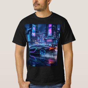 Camiseta Estilo Carro Esportivo