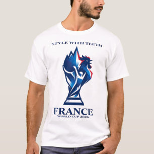 Camiseta Estilo Com Dentes