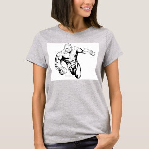 Camiseta Estilo cómico - lanterna verde, preto e branco