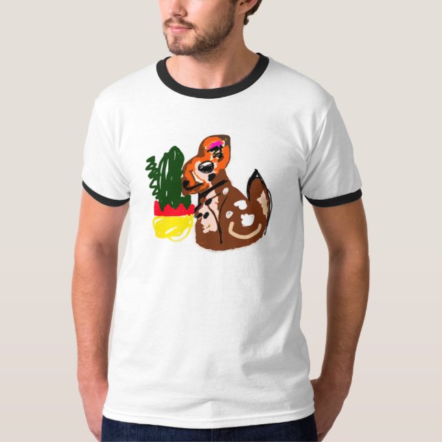 Camiseta Estilo Cute Chihuahua (Frente)