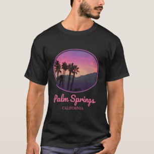 Camiseta Estilo da Califórnia Primaveras Palm