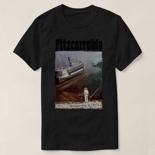 Camiseta Estilo Da Garota Atora Fitzcarraldo Gráfica Que Pe (Frente do Design)