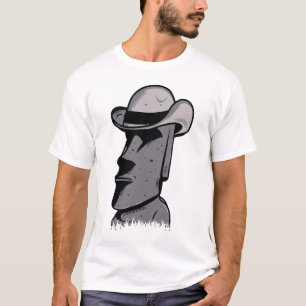 Camiseta estilo da Ilha páscoa