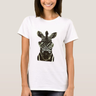 Camiseta Estilo da zebra do hipster