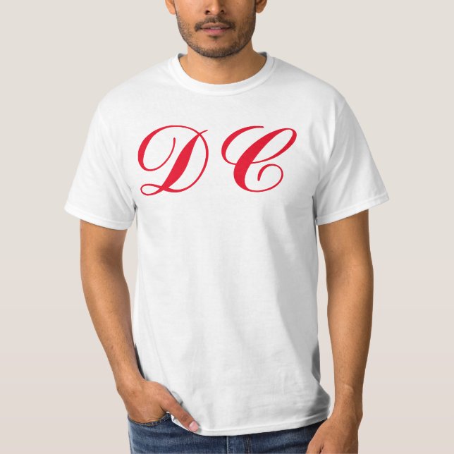 Camiseta Estilo DC (Washington DC) 7 (Frente)