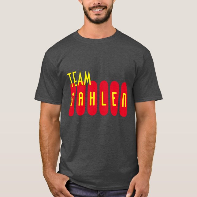 Camiseta Estilo de 50 da Equipe Sahlen (Frente)