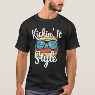 Camiseta Estilo De 5 Para O Estilo De Volta Para Elementa E