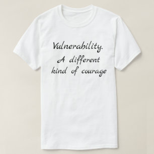 Camiseta Estilo de Anexo de Vulnerabilidade Citação Inspira