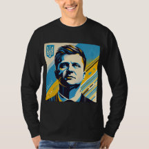 Estilo de Arte Pop Zelenskyy Retrato